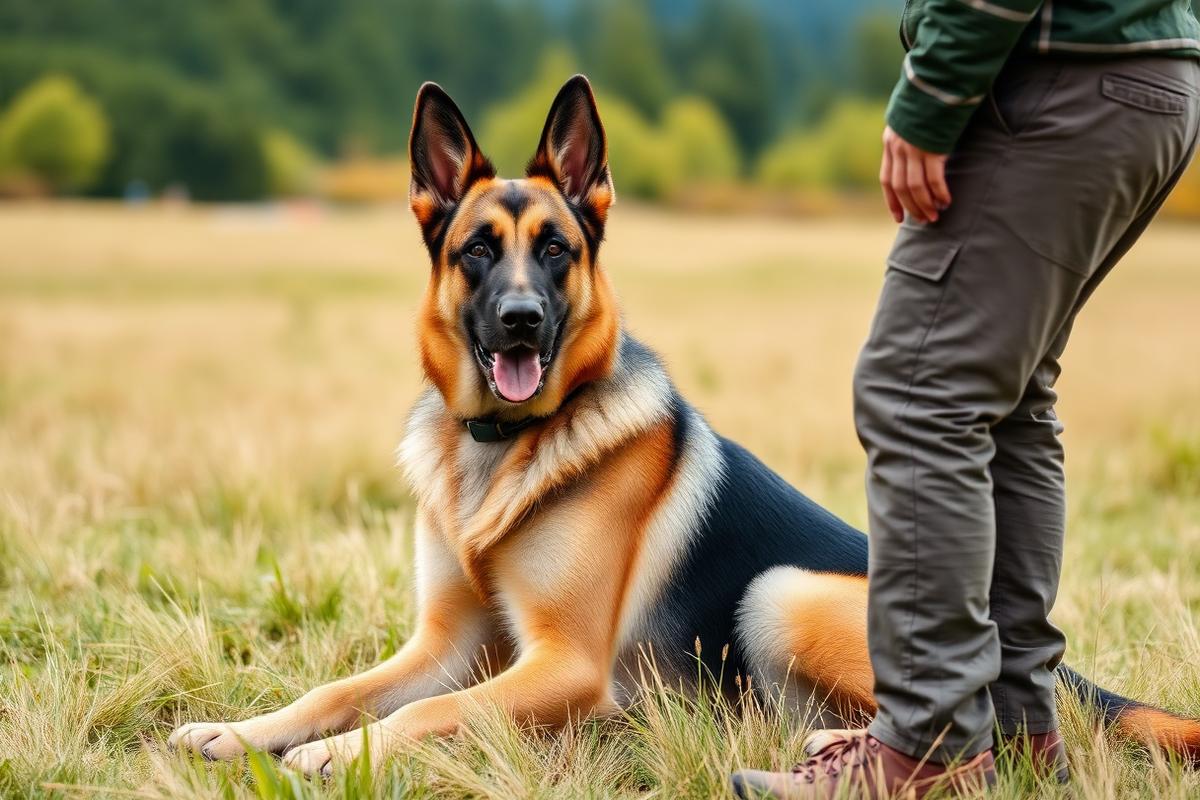 Schäferhund Training